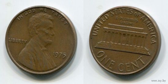 США. 1 цент (1975)