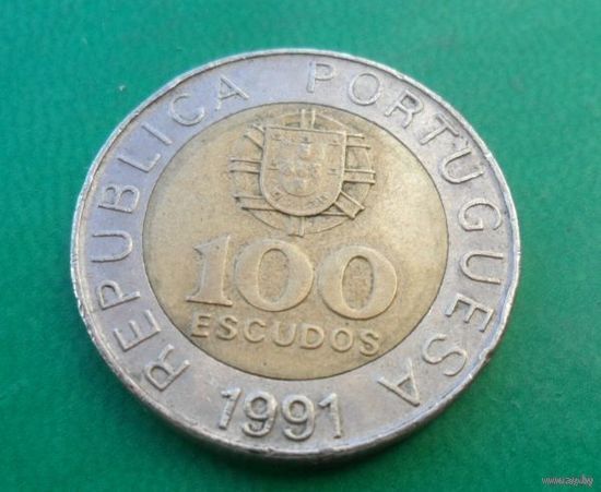 100 эскудо Португалия 1991 г.в.