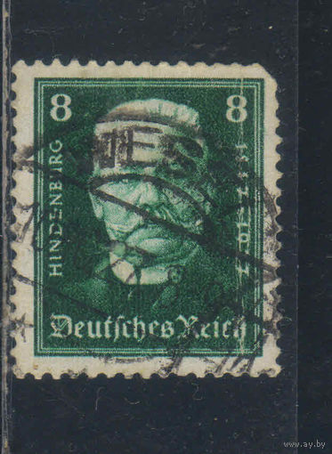 Германия Респ 1927 Гиндебург 80 летие #403