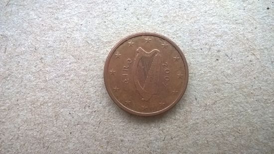 Ирландия 1 евроцент, 2007г. (D-63)
