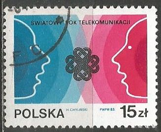 Польша. Всемирные коммуникации. 1983г. Mi#2887.