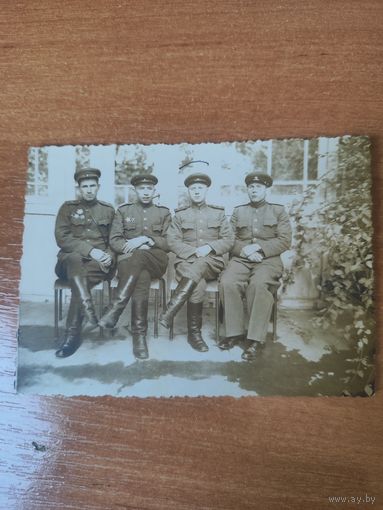 Офицеры в Германии после ВОВ 1945 г.