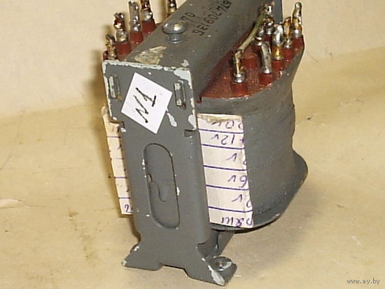 1 Трансформатор 220в /  11в(5+6), 2х22в, 2х12в.слаботочные.