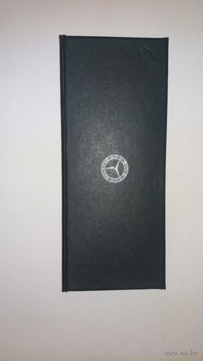Брелок Мерседес из коллекции марки кожа и нержавеющая сталь