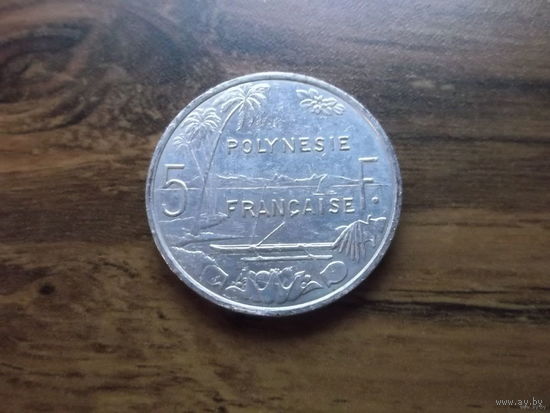 Французская Полинезия 5 франков 2005