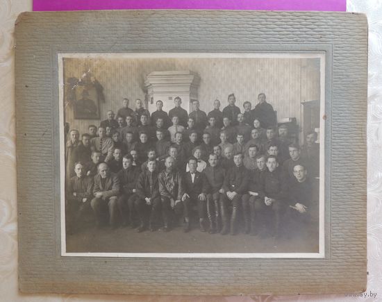 Фото "Группа делегатов", 1920-е гг. (24*19 см без паспарту)