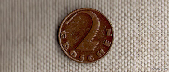 Австрия 2 гроша 1938/(En)
