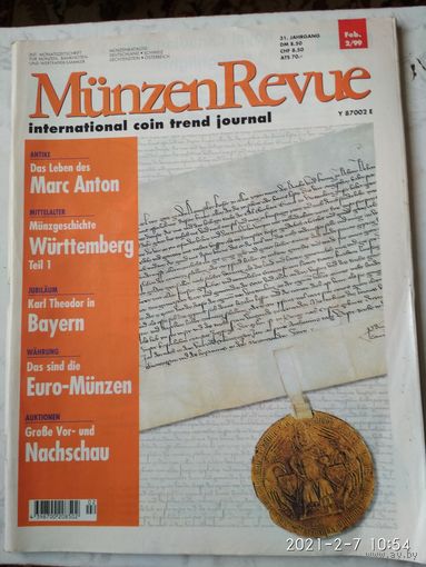 Munzen Revue   2/99
