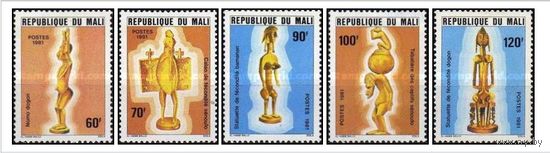 Мали 1981 Искусство. Боги  Статуи   MNH