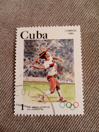 Куба 1983. Олимпиада Лос Анджелес-84. Метание копья