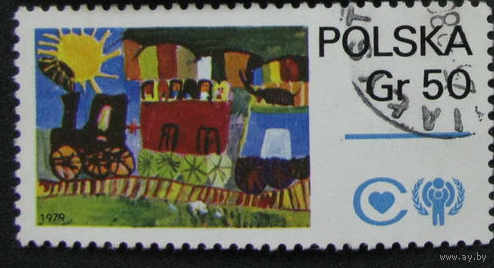 Польша 1979 Международный день ребенка рисунок
