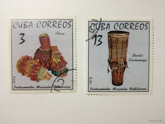 Куба 1972. Традиционные музыкальные инструменты