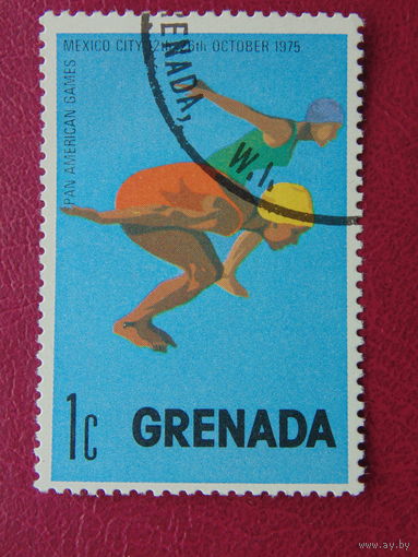 Гренада 1975г. Спорт.