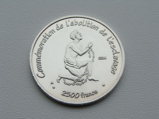 Кот-д`Ивуар. 2500 франков 2007 год  X#E2  "Отмена рабства"
