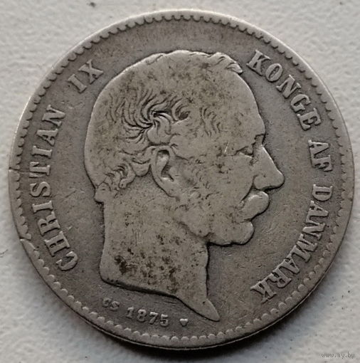 Дания 1 крона 1875