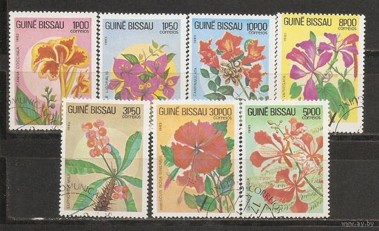 АКС Гвинея Бисау 1983 Цветы