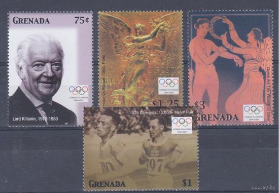 [1384] Гренада 2004. Спорт.Олимпика. СЕРИЯ MNH
