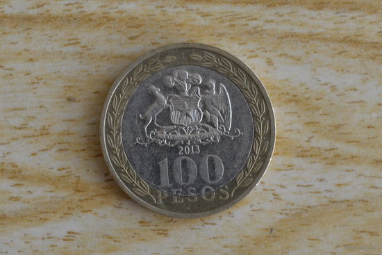 Чили 100 песо 2013