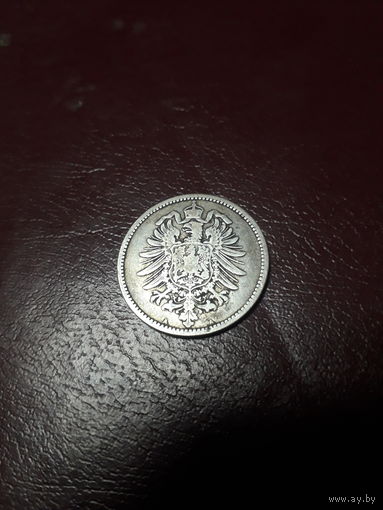 ГЕРМАНИЯ 1 марка 1878 год