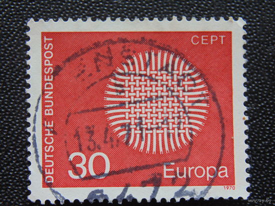 Германия 1970 г. Europa. CEPT.