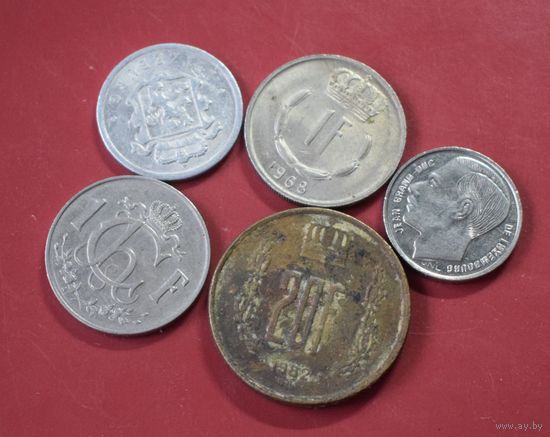 Люксембург 5 монет