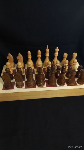 Шахматы крупные фигуры 40х40см