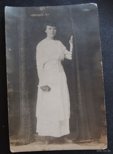 Фото "Молодая женщина",Зап. Беларусь, до 1917 г.