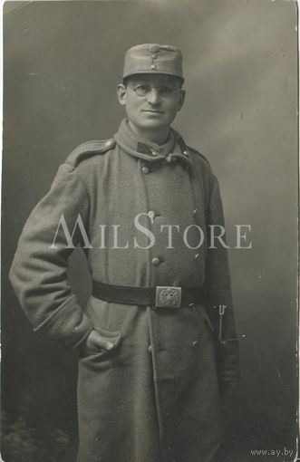 Австро-венгерский солдат. Форма, штык. ПМВ