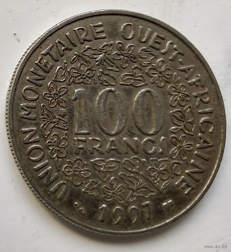 Западная Африка 100 франков, 1997  1-4-39