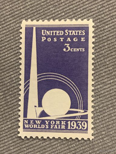 США 1939. Всемирная выставка в Нью-Йорке. Полная серия