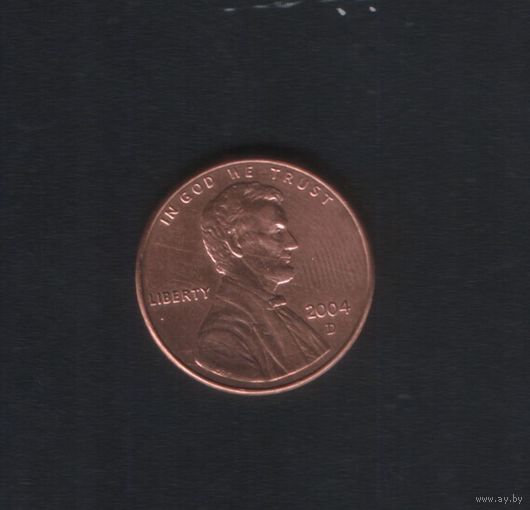 1 цент 2004 D США. Возможен обмен