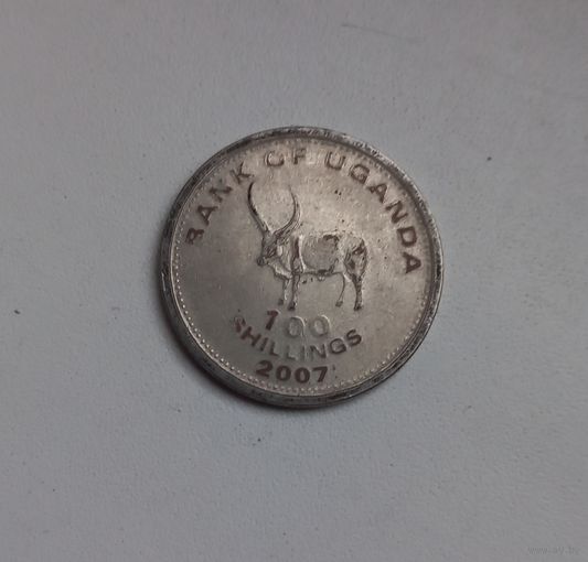 100 Шиллингов 2007 (Уганда)