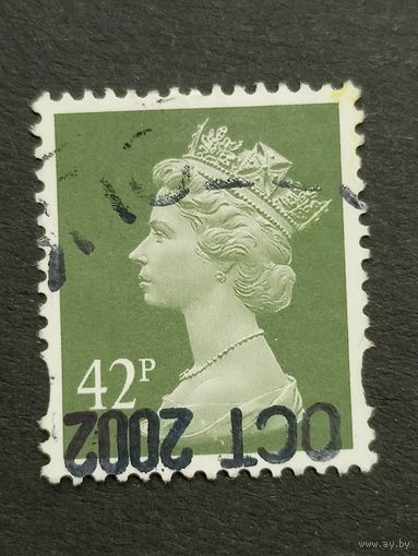 Великобритания 2002. Королева Елизавета II