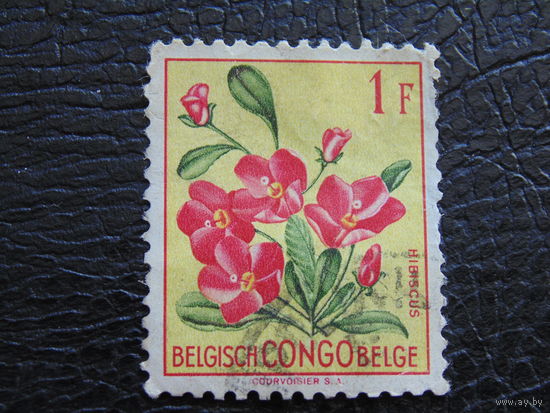 Бельгийское Конго 1952 г.  Флора.