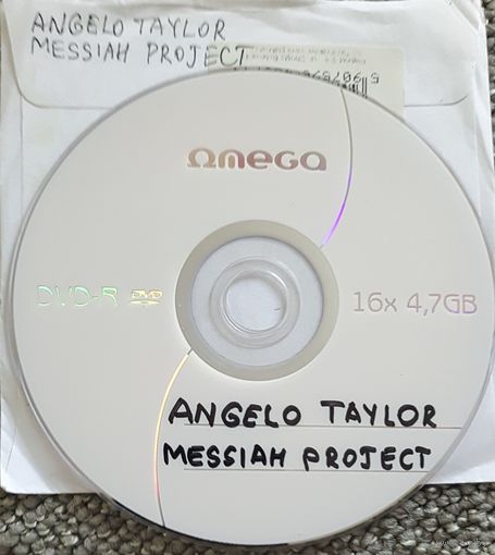 DVD MP3 дискография ANGELO TAYLOR, MESSIAH PROJECT - 1 DVD