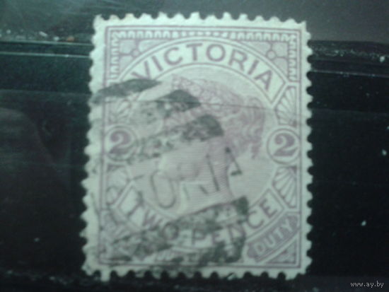 Виктория 1885 Королева Виктория 2 пенса
