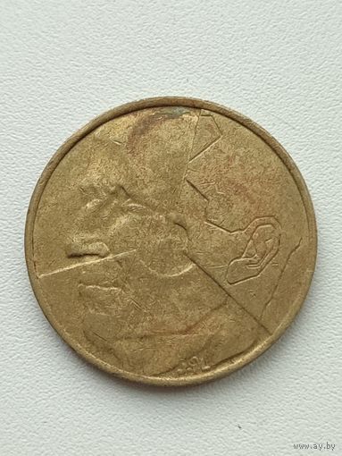 Бельгия. 5 франков 1986 года.