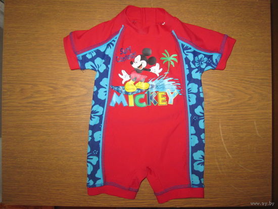 Купальный костюм Disney для мальчика, 3-6 мес. (UPF 40+)