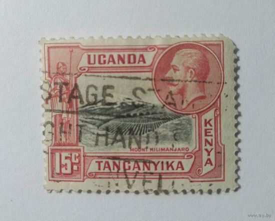 ВЕЛИКОБРИТАНИЯ\1307\Кения Уганда Танганьика 1935/1937 Король Георг V,