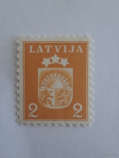 Латвия. Герб. 19440г. чистая без клея