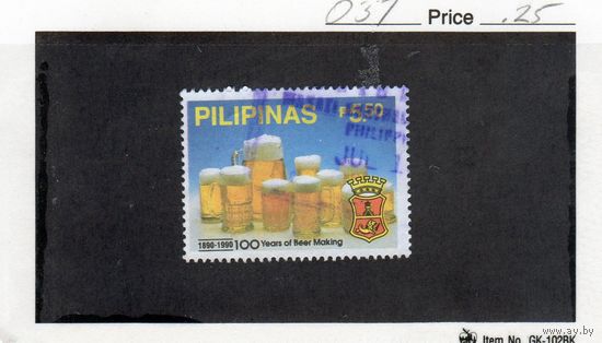 Филиппины. 100 началу производства ПИВА. Филиппинское пиво.1890-1990