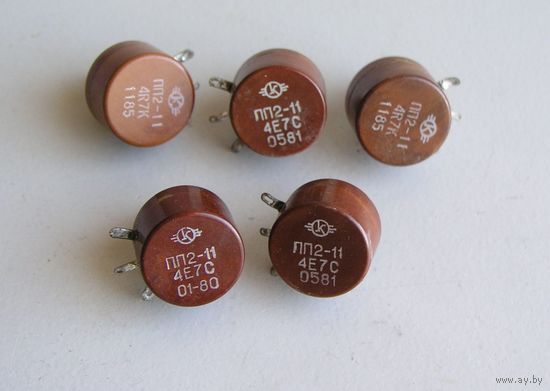 Резистор переменный проволочный ПП2-11 4,7 Ом