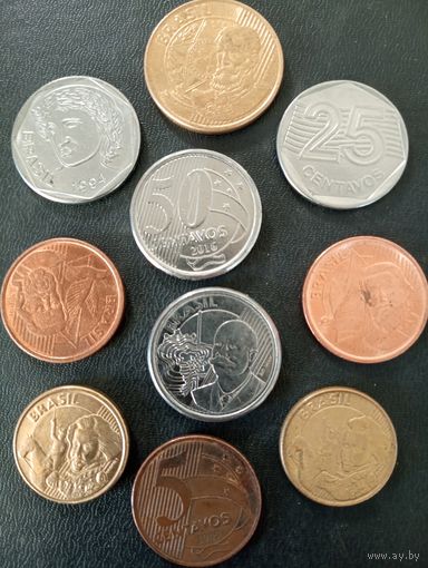 Монеты Бразилия