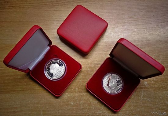 Оригинальный футляр на 1 медно-никелевую или серебряную монету НБРБ ВОЗМОЖЕН ОБМЕН