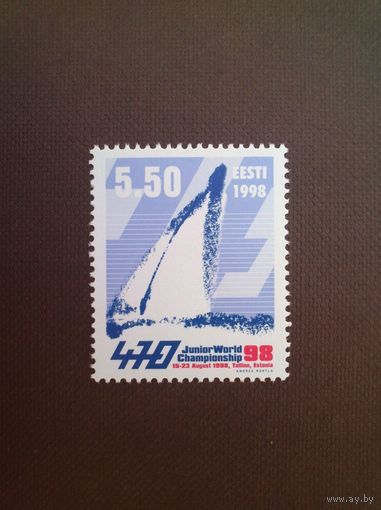 Эстония 1998 г.Чемпионат мира по яхтингу среди юниоров класса 470.