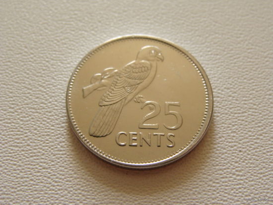 Сейшельские острова. 25 центов 2007 год KM#49a