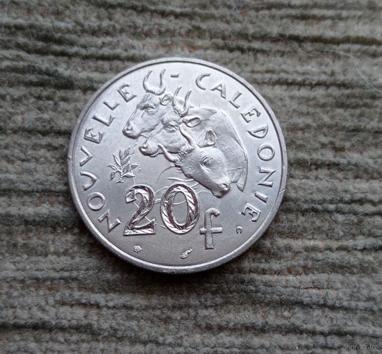 Werty71 Новая Каледония 20 франков 2002