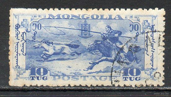 Монгольская революция Монголия 1932 год 1 марка
