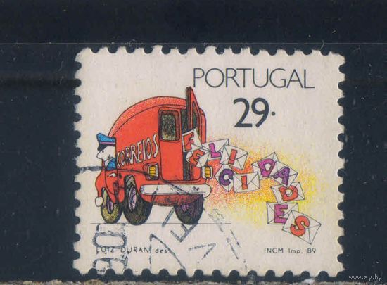 Португалия Респ 1989 Доставка почты #1775