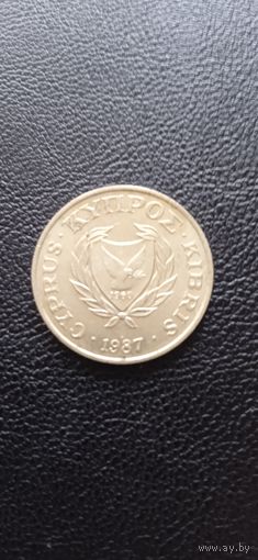 Кипр 5 центов 1987 г.